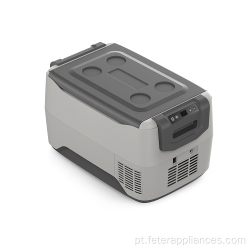 Refrigerador de carro 40L comidas de carro Mini refrigerador portátil Compressor de refrigerador de carro para camping Auto-refrigerador AC / DC12 / 24V